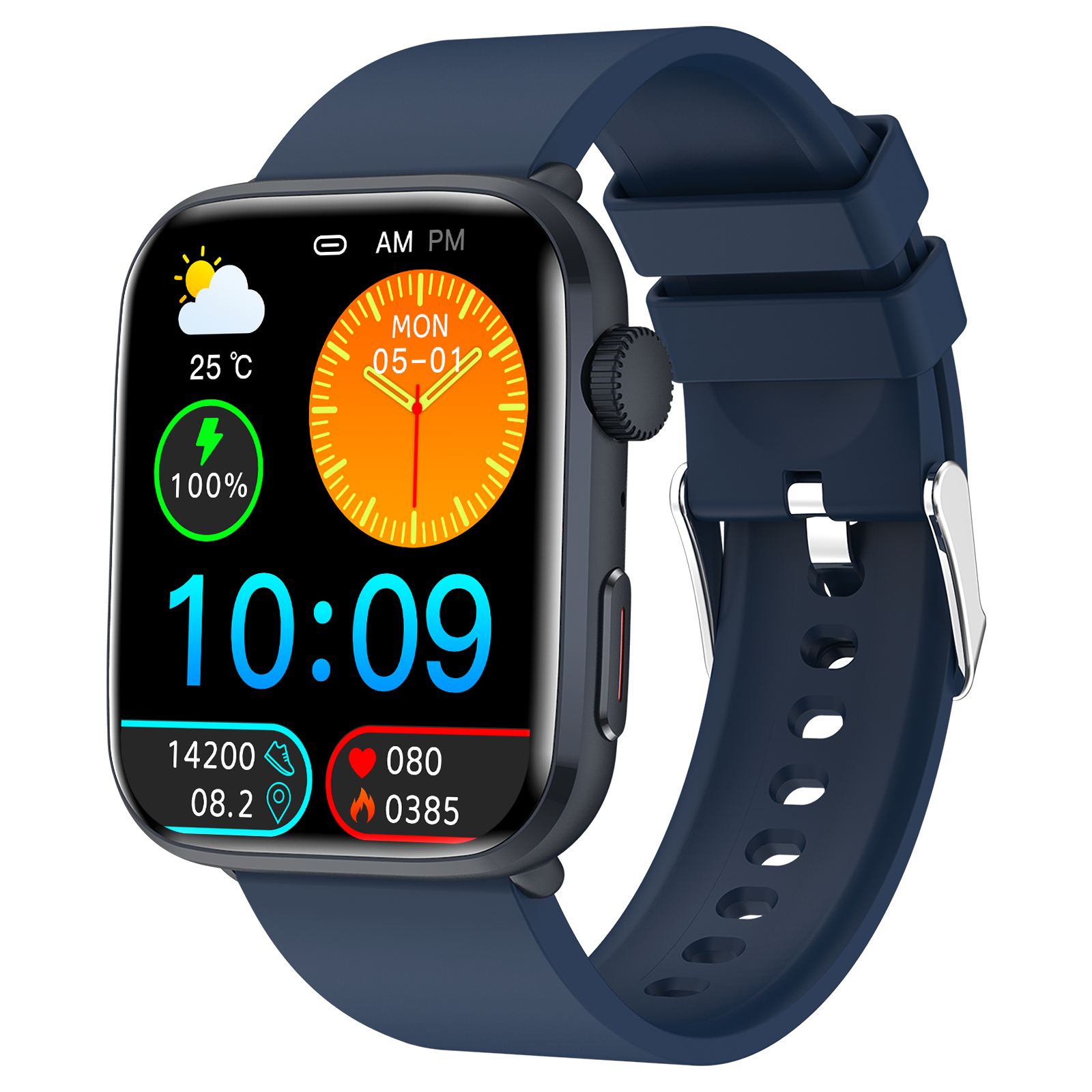 Montre connectée 360° FITSmartWatch PRO2 NOUVEAU (modèle 2024/2025)