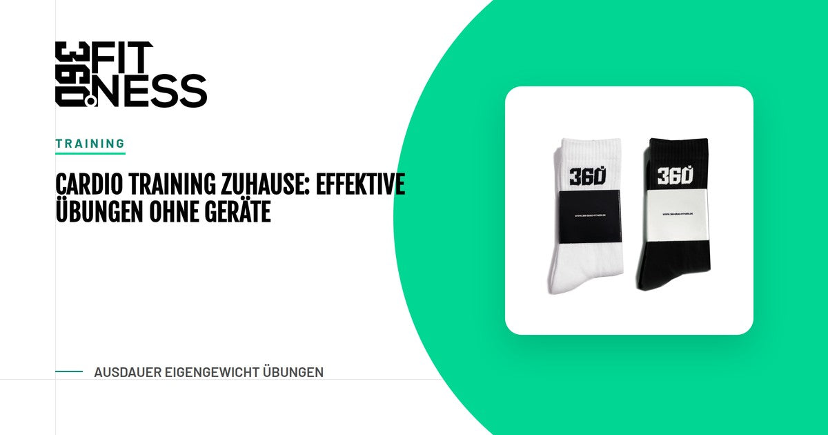Cardio Training zuhause: Effektive Übungen ohne Geräte