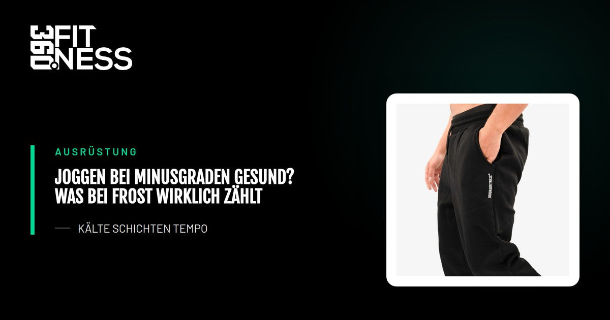 Joggen bei Minusgraden gesund? Was bei Frost wirklich zählt