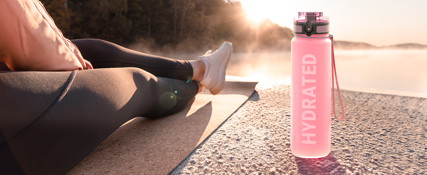 360° HYDRATED-Trinkflasche