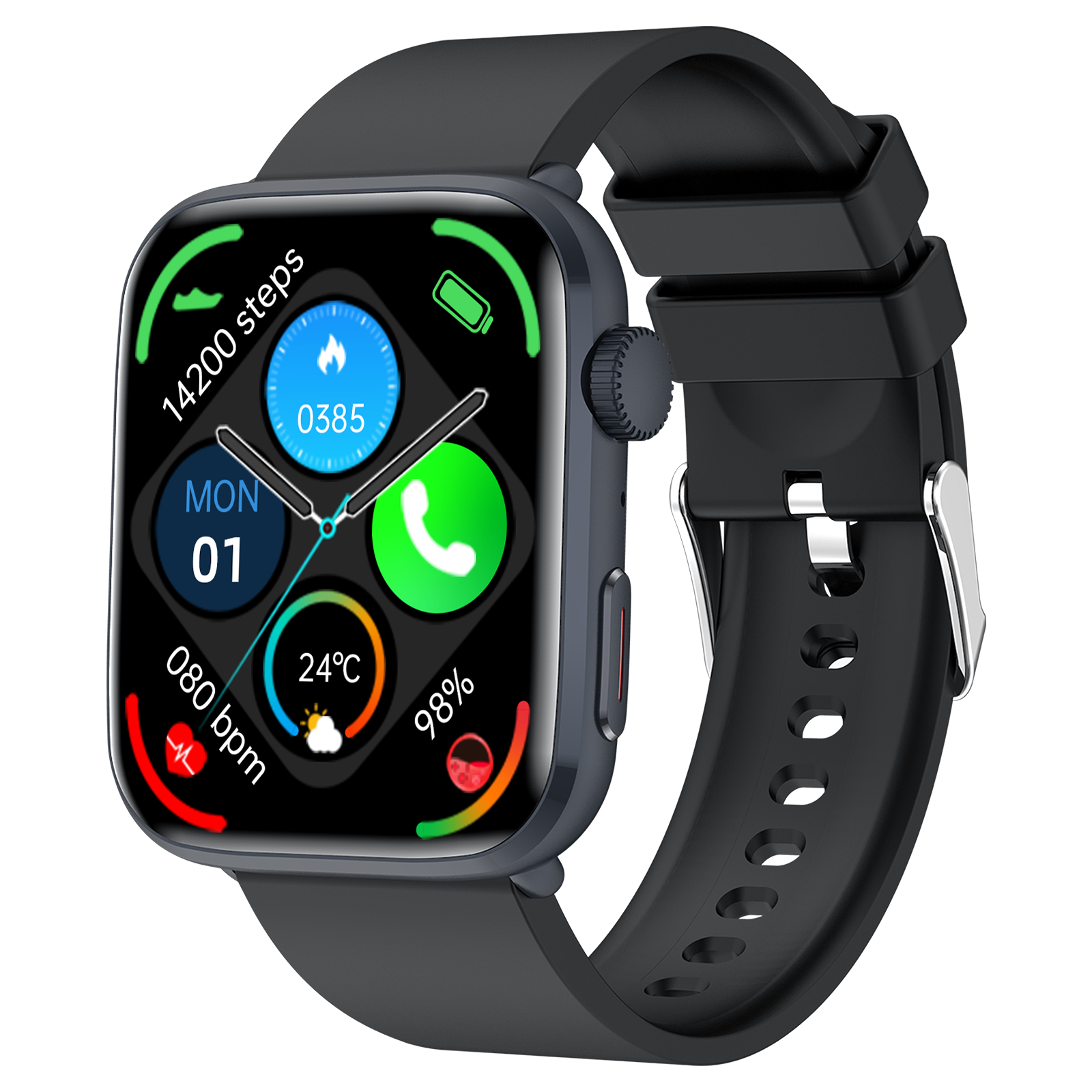360° FITSmartWatch PRO2 NEW (model 2024/2025) 