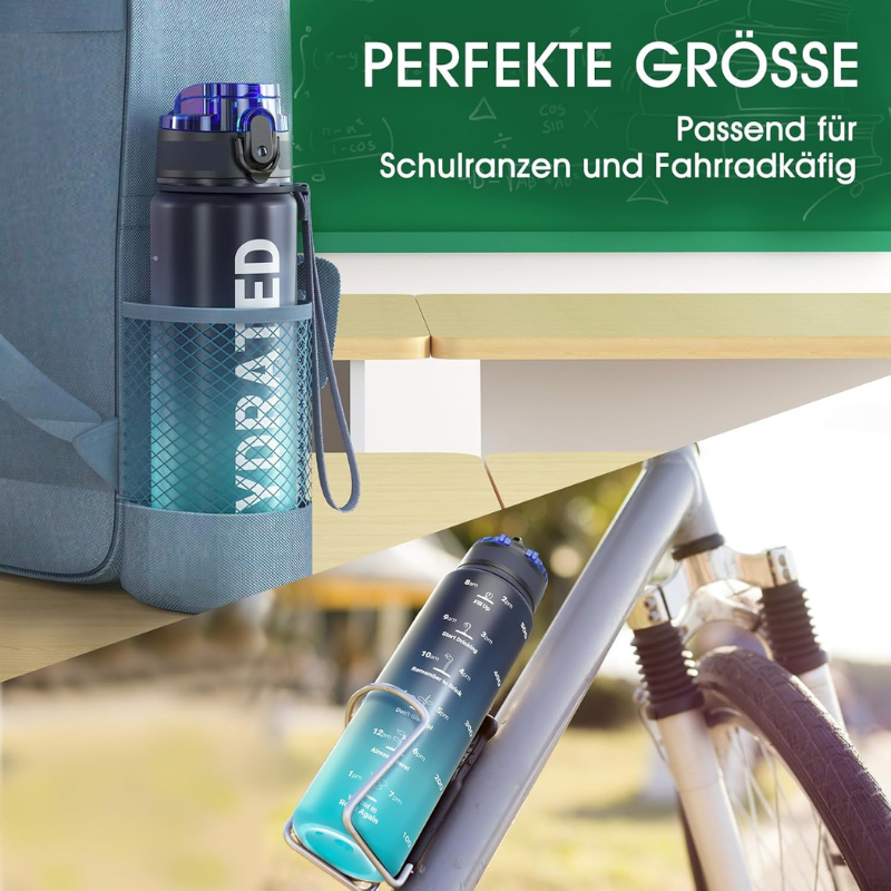 360° HYDRATED-Trinkflasche
