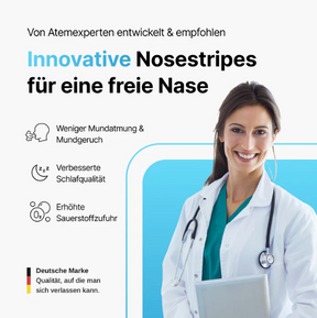 360° BreatheEasy Nasal Strips – Maximale Atemfreiheit
