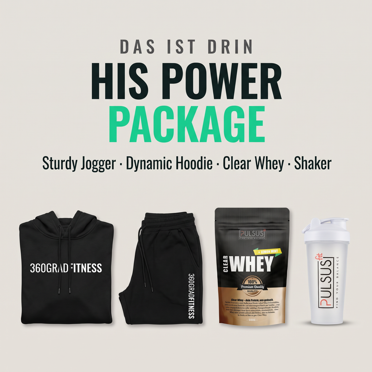 His Power Package Inhalt