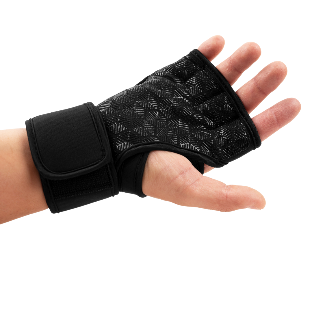 Gants de fitness 360° avec bandage au poignet 