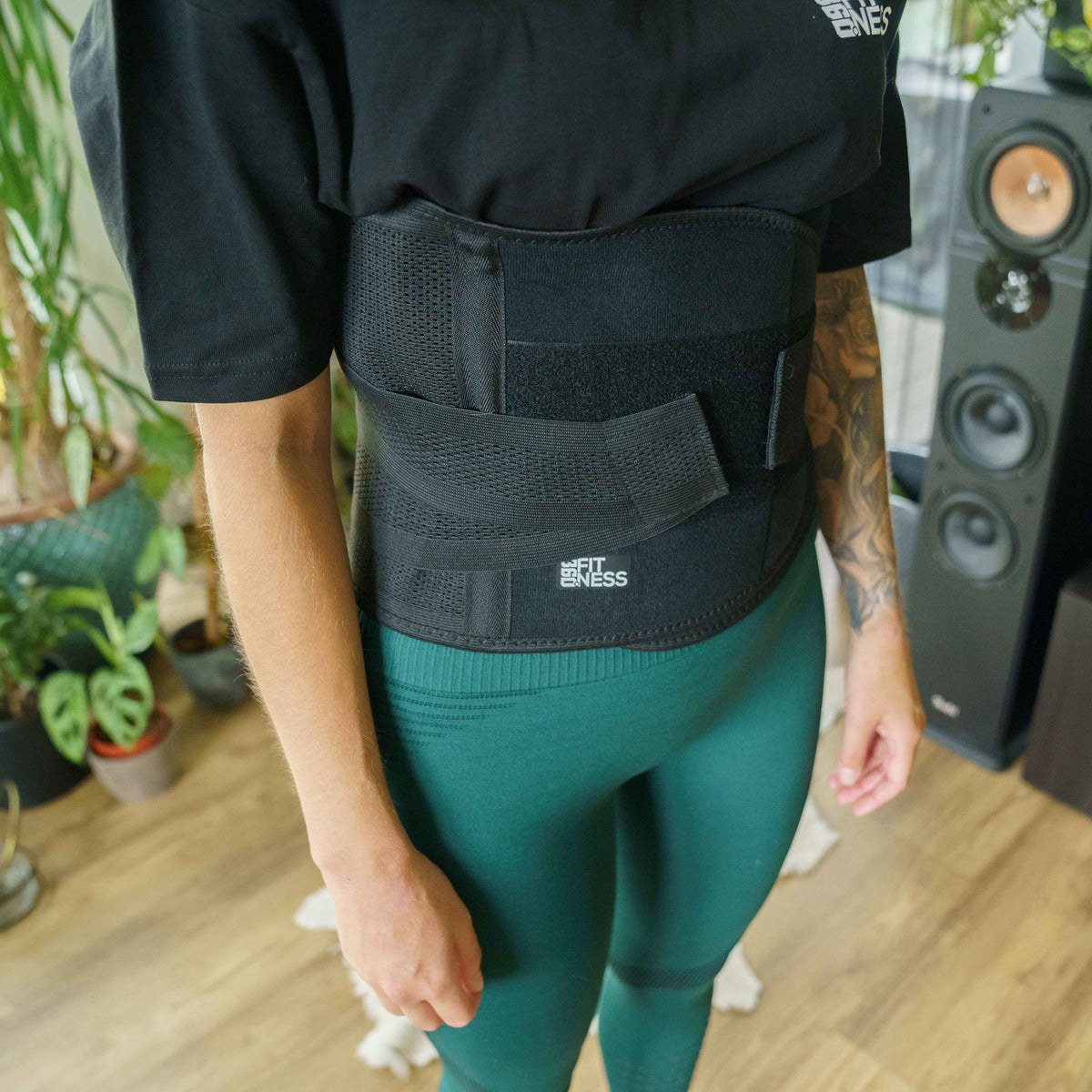 360° abdominal belt - (unisex, sweat belt, waist belt)